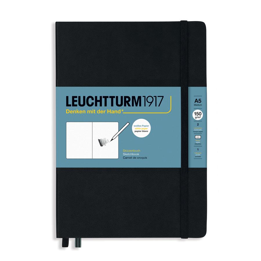 CAIET SCHITE A5 150G NEGRU LEUCHTTURM CAIET SCHITE A5 150G NEGRU LEUCHTTURM